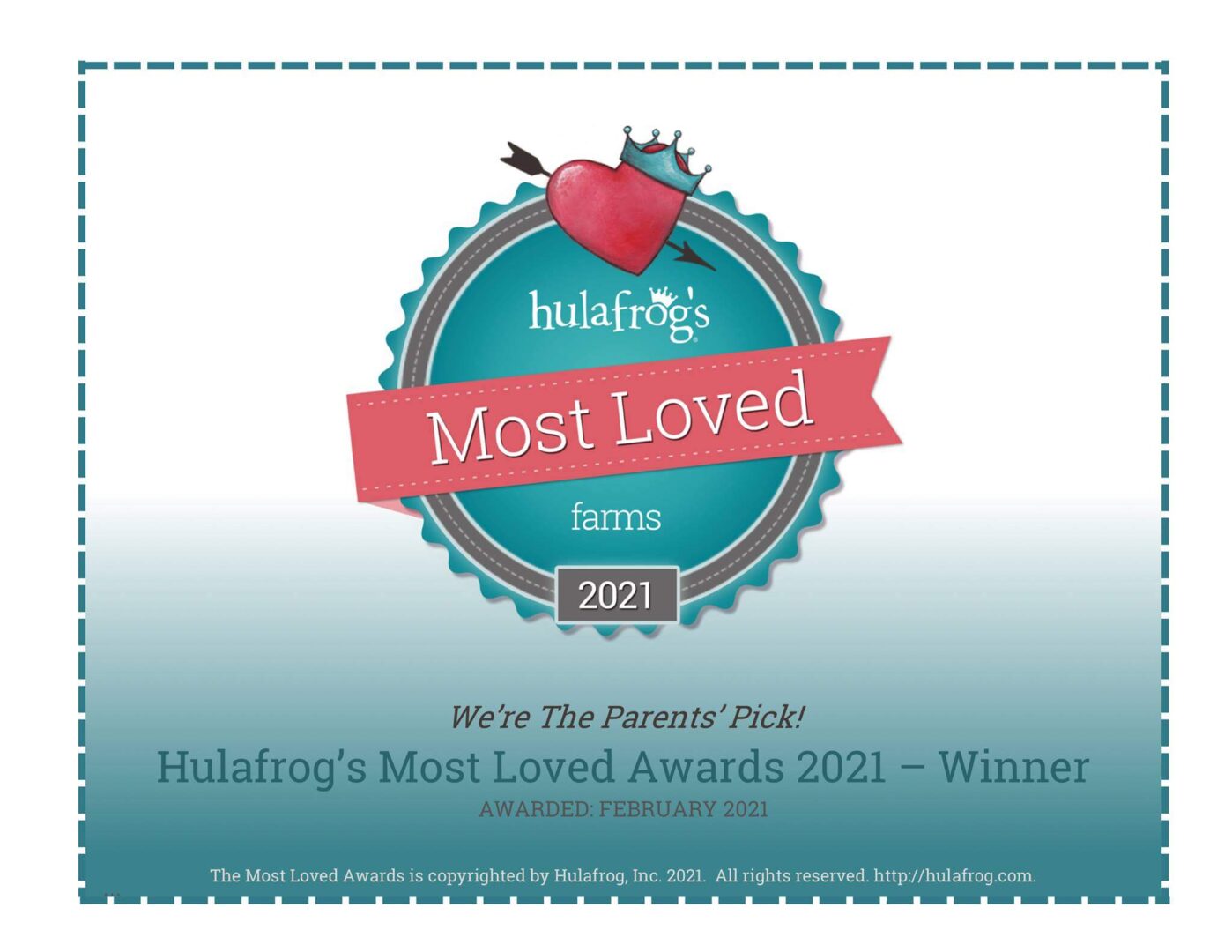 Hulafrog Most Loved 2021