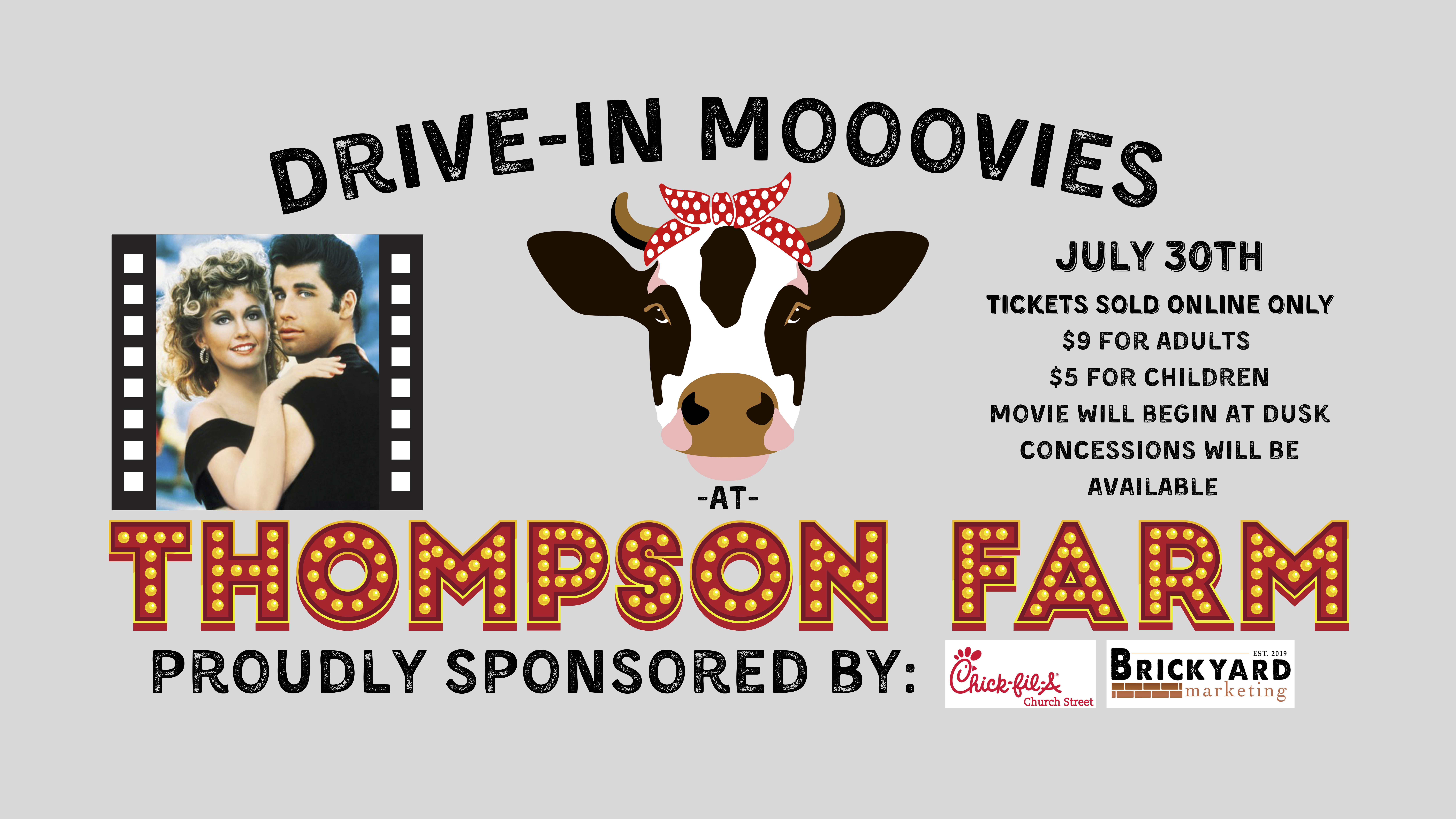 TF Drive-In Moovie Cover Photo July 30th