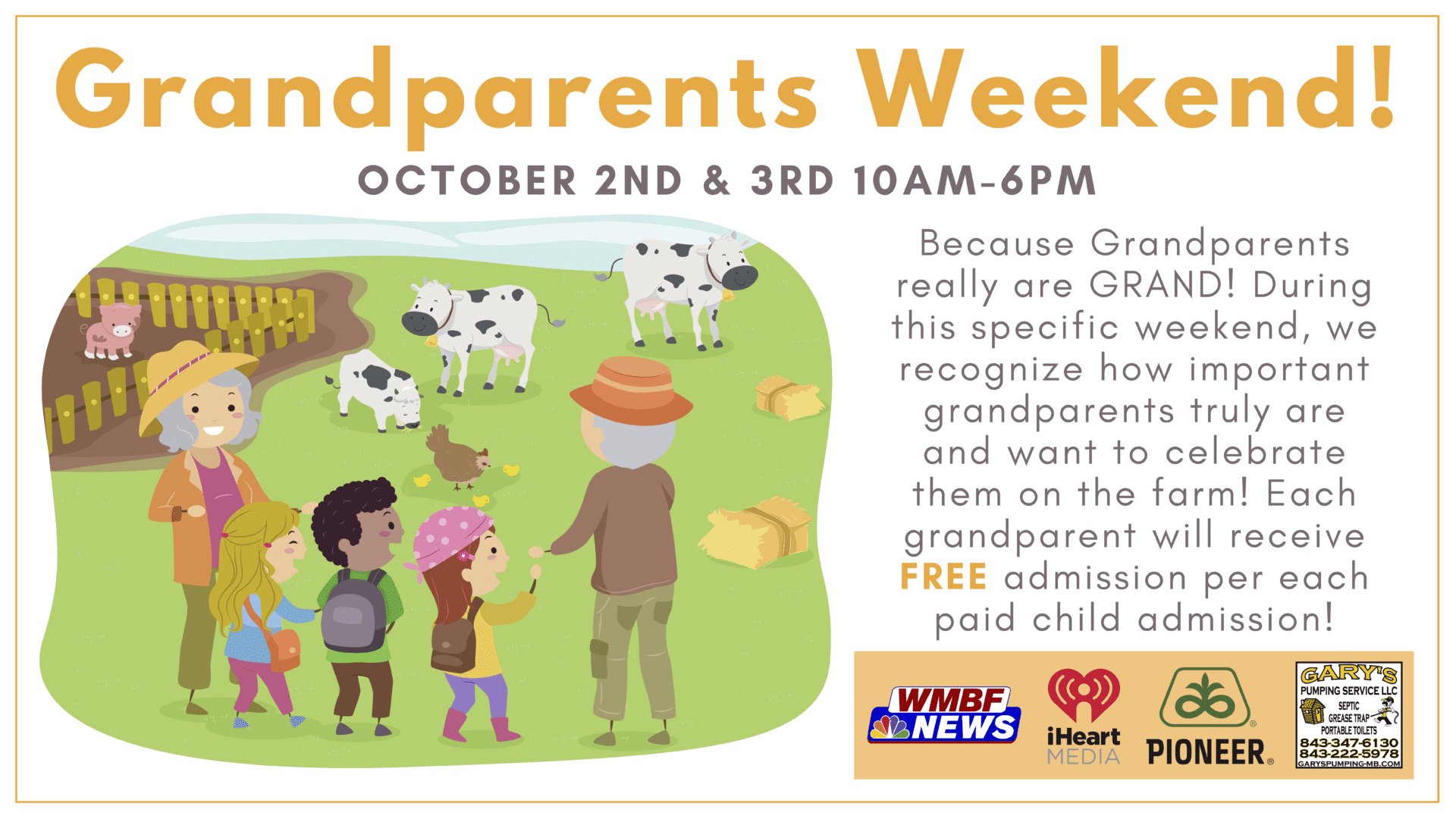 TF Grandparents Weekend 10-2 and 10-3