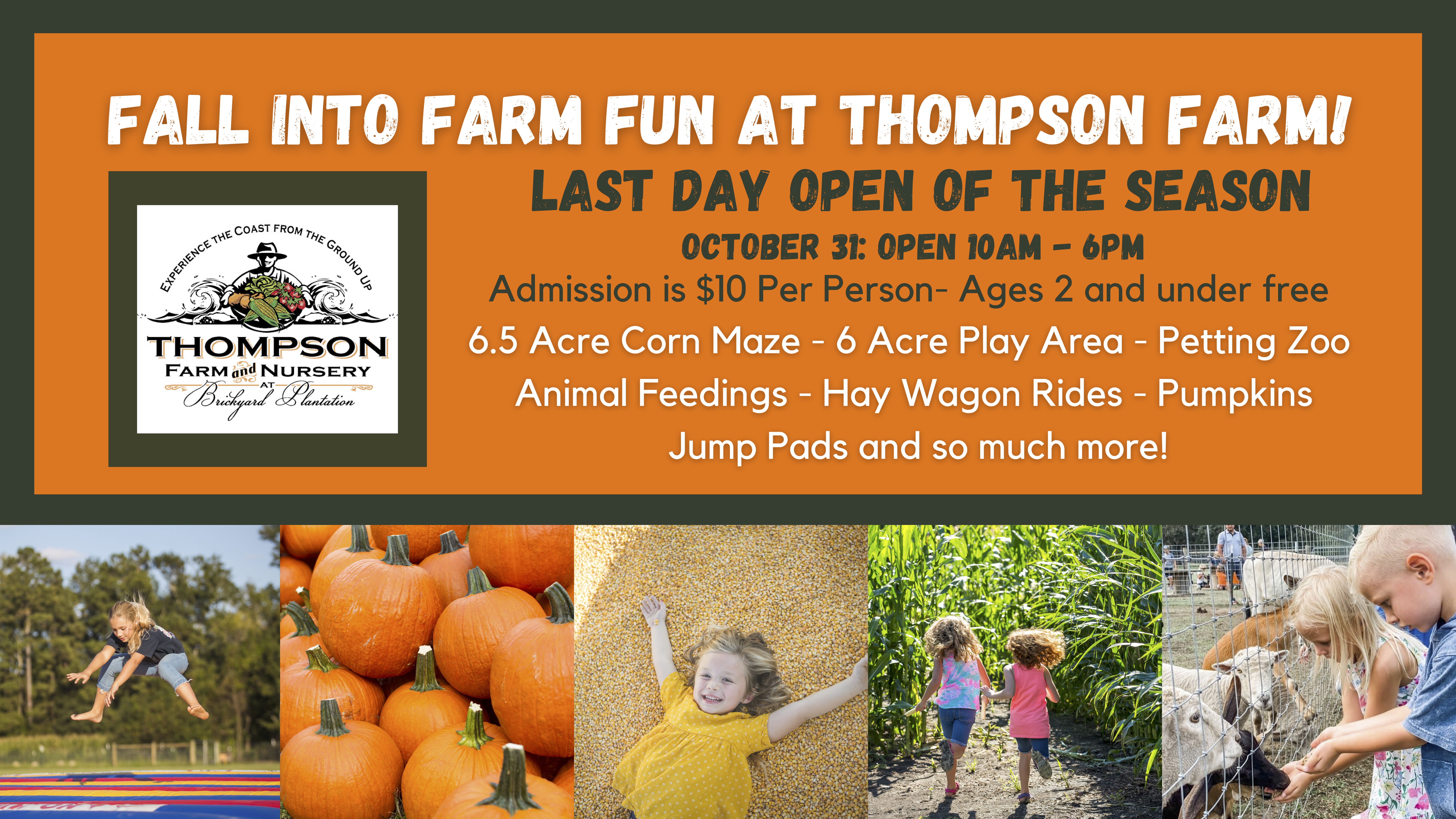 October 31 TF Fall into Farm Fun FB Cover
