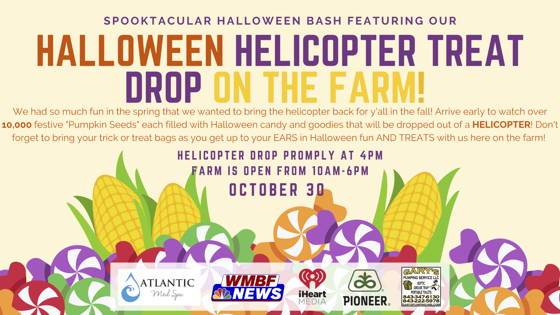 TF Halloween Helicopter Treat Drop Event Cover