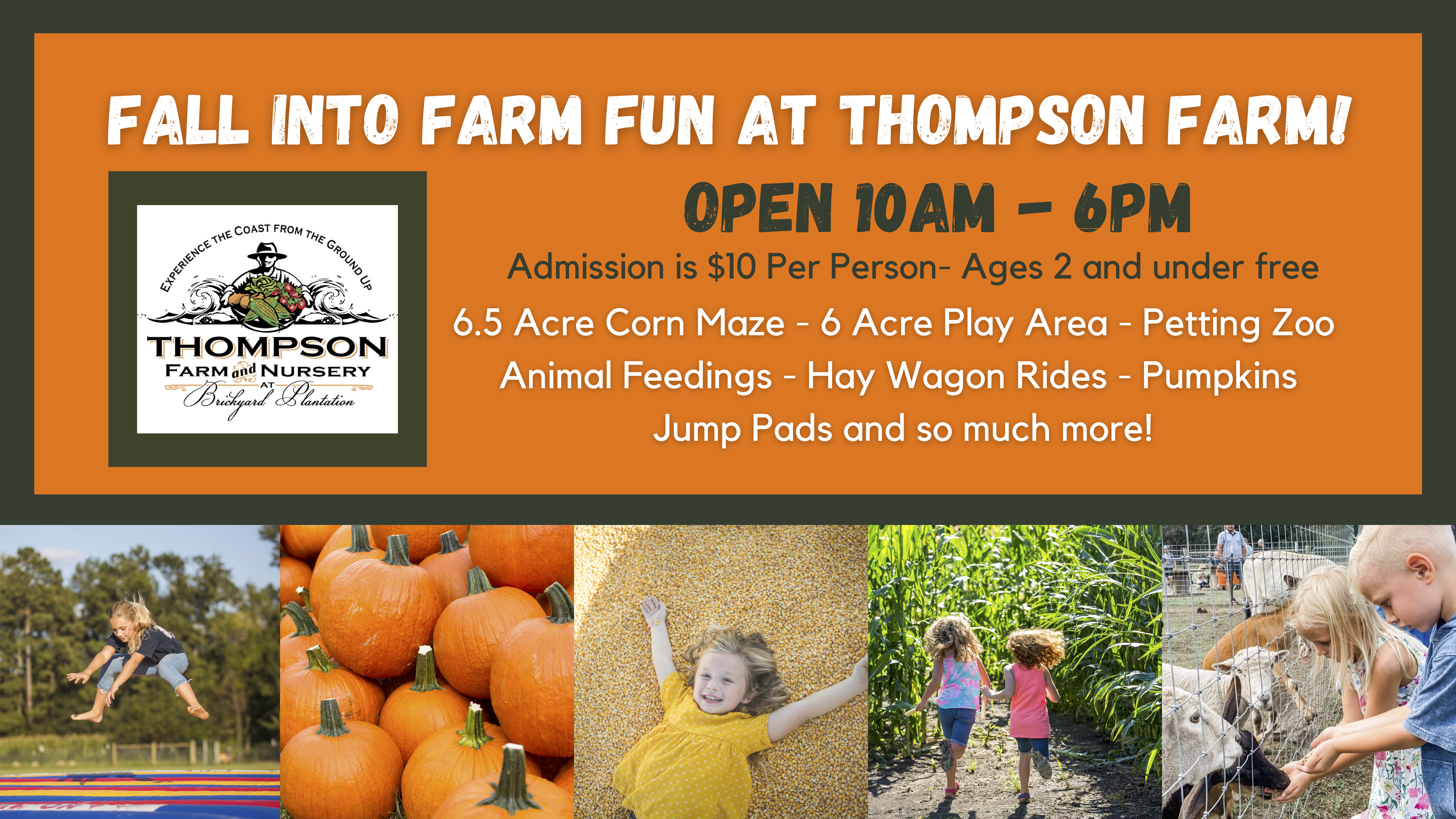 TF October 23 and 24 Fall into Farm Fun FB Cover